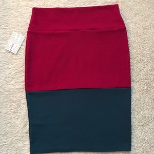 LuLaRoe Cassie skirt size Large NWT